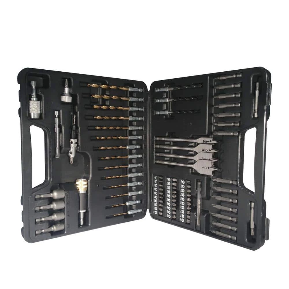 Disston Steel Quick Change Drill Bit and Drive Set (83-Piece) by BLU-MOL 1 Disston Steel Quick Change Drill Bit and Drive Set (83-Piece) by BLU-MOL