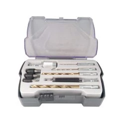 Disston Titanium Nitride Coated Quick Change Drill Bit and Drive Set (10-Piece) by BLU-MOL