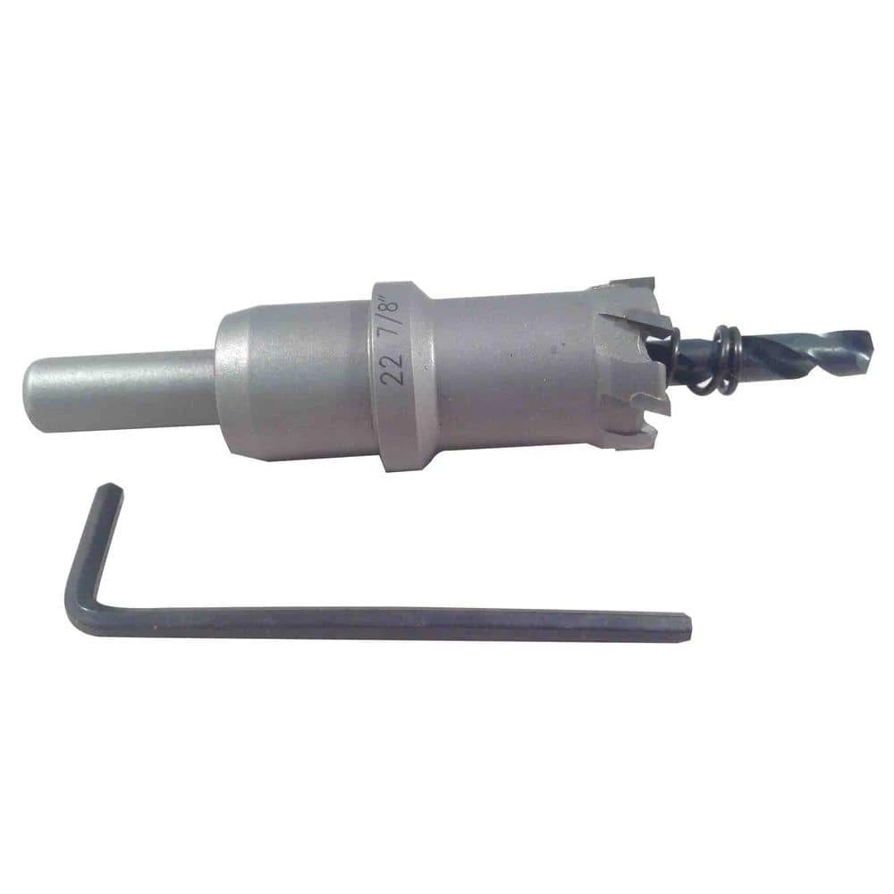 Disston 7/8 in. Xtreme Tri-Cut Tungsten Carbide Hole Cutter by BLU-MOL 1 Disston 7/8 in. Xtreme Tri-Cut Tungsten Carbide Hole Cutter by BLU-MOL