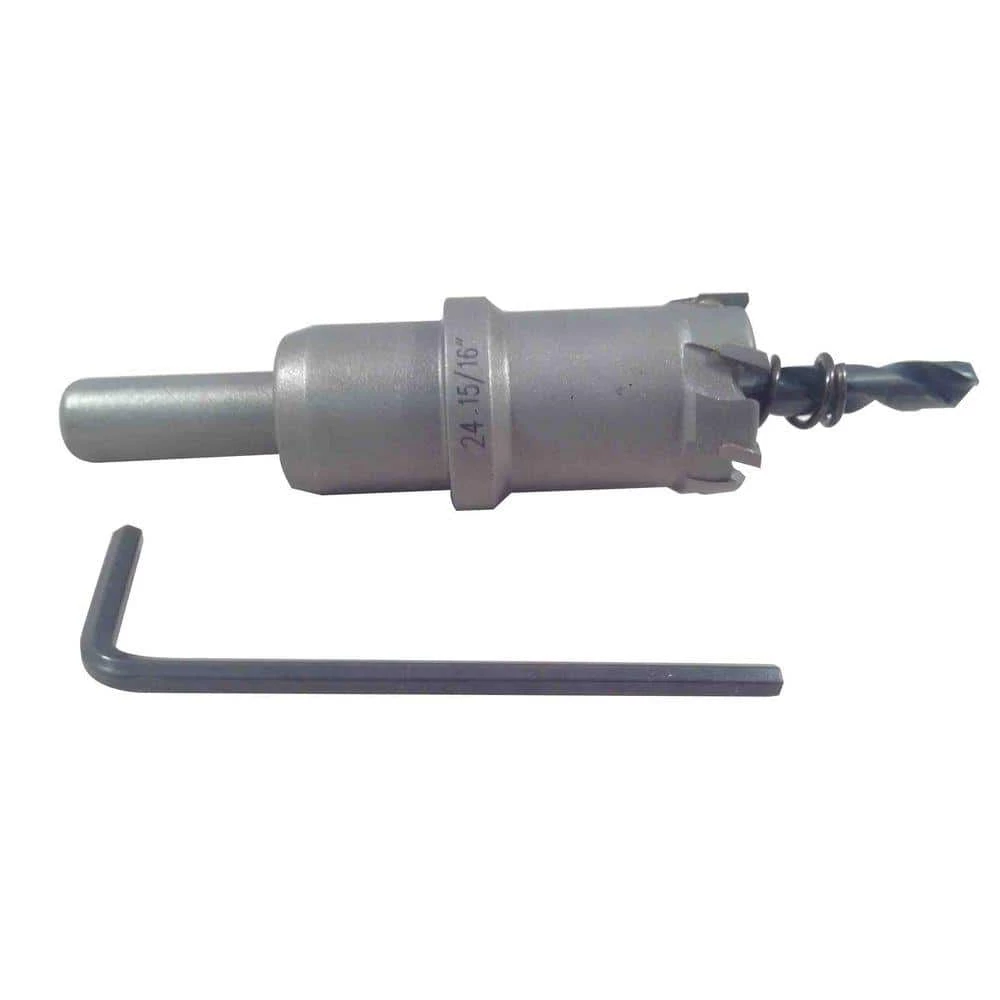 Disston 15/16 in. Xtreme Tri-Cut Tungsten Carbide Hole Cutter by BLU-MOL 1 Disston 15/16 in. Xtreme Tri-Cut Tungsten Carbide Hole Cutter by BLU-MOL