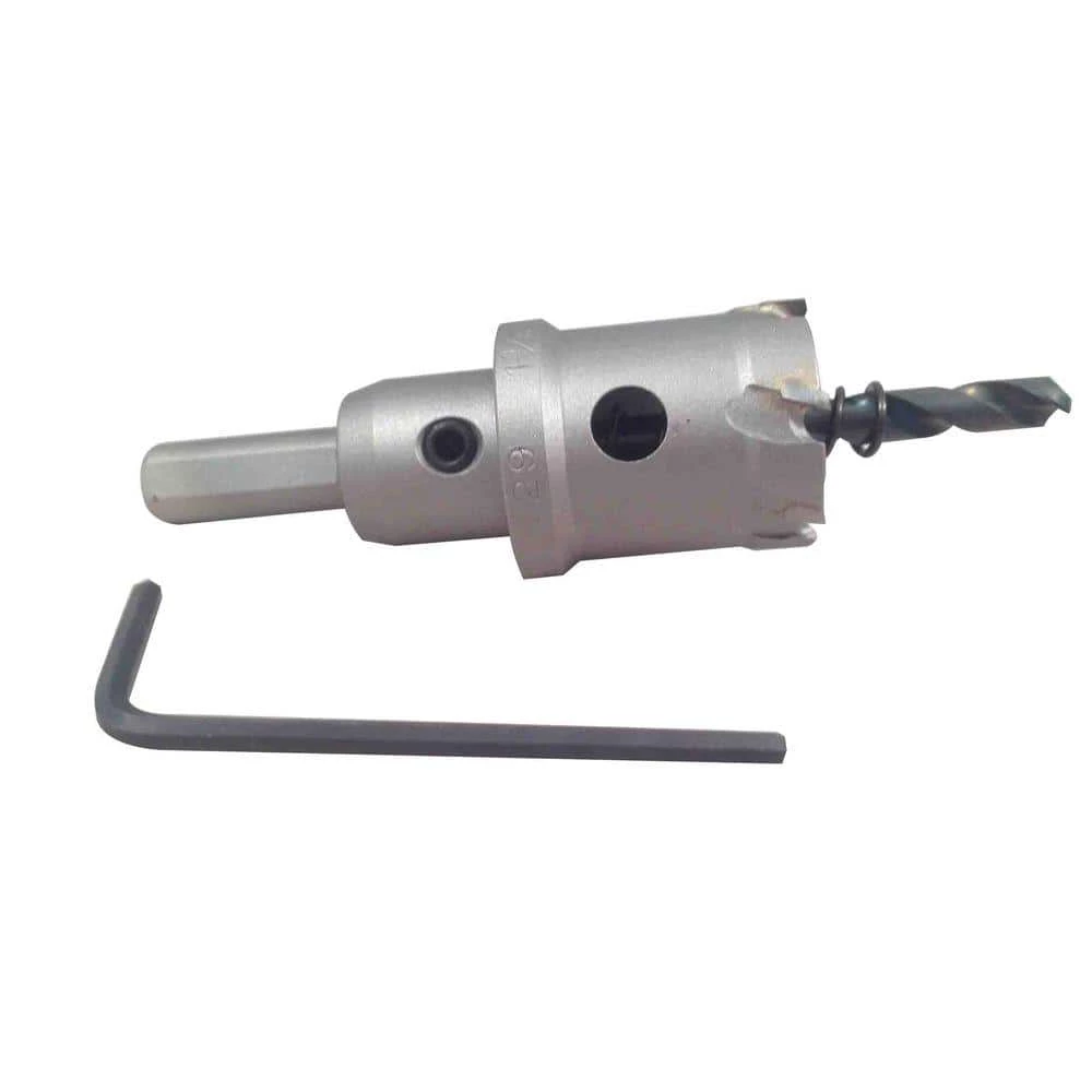 Disston 1-3/16 in. Xtreme Tri-Cut Tungsten Carbide Hole Cutter by BLU-MOL 1 Disston 1-3/16 in. Xtreme Tri-Cut Tungsten Carbide Hole Cutter by BLU-MOL