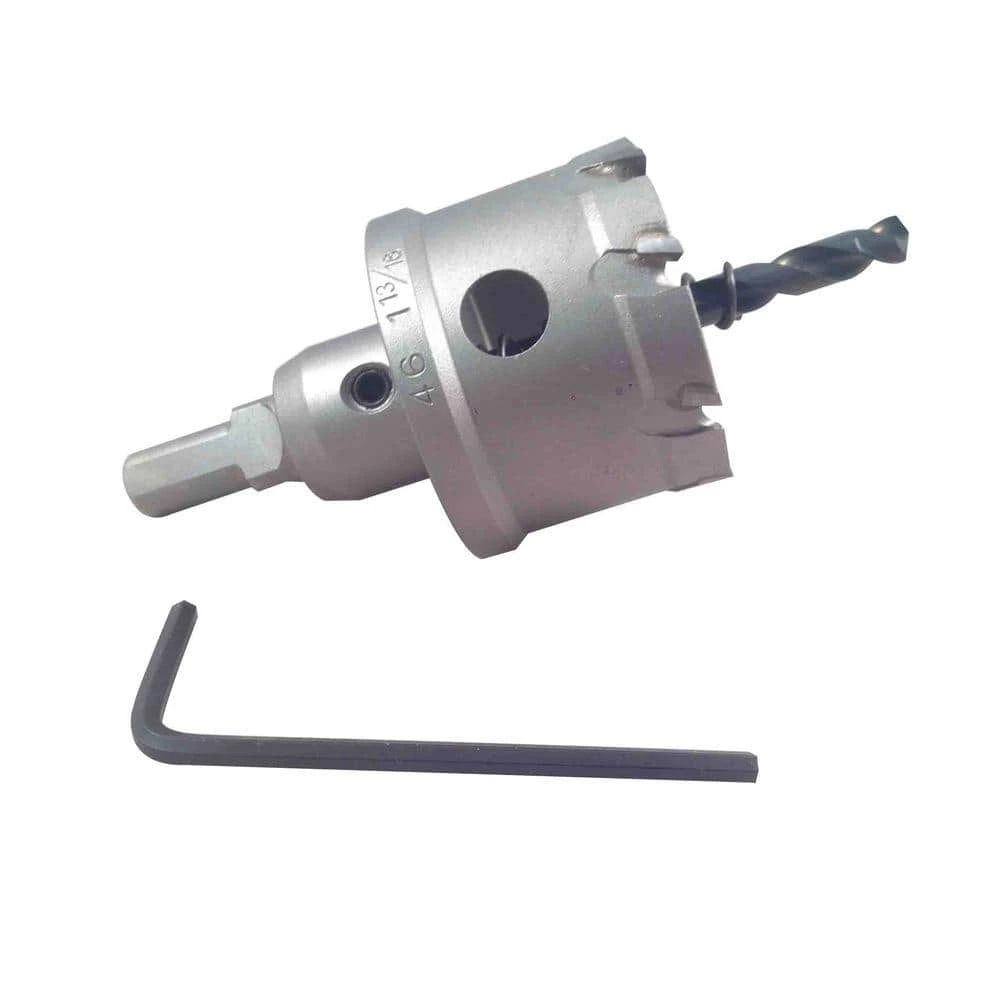 Disston 1-13/16 in. Xtreme Tri-Cut Tungsten Carbide Hole Cutter by BLU-MOL 1 Disston 1-13/16 in. Xtreme Tri-Cut Tungsten Carbide Hole Cutter by BLU-MOL