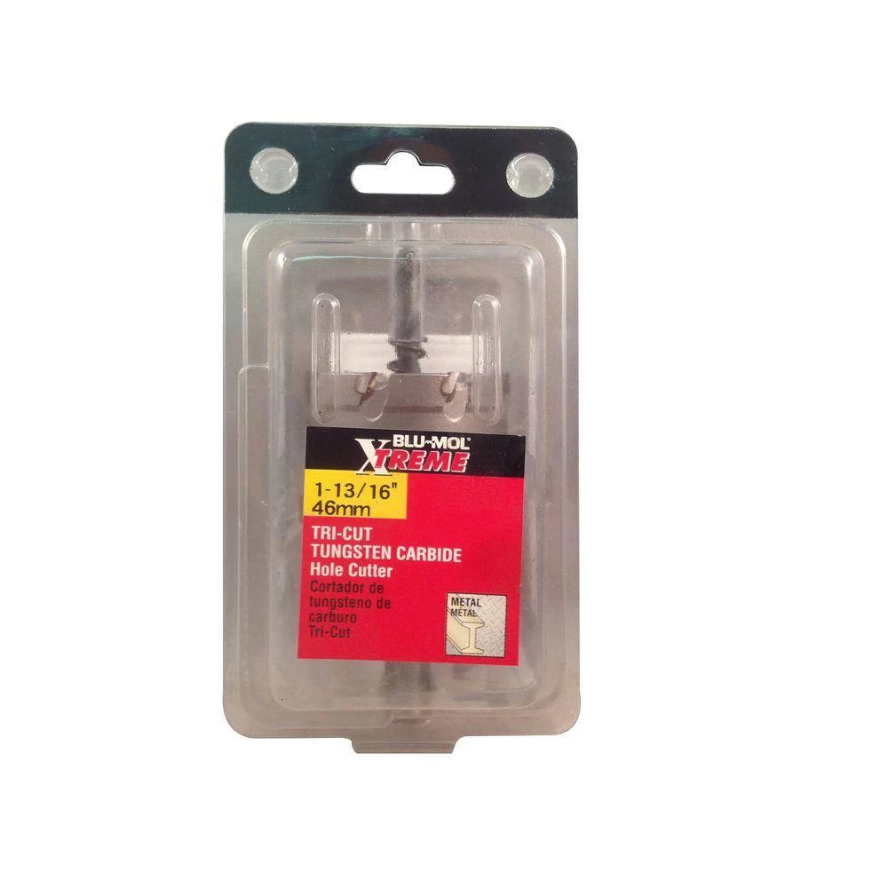 Disston 1-13/16 in. Xtreme Tri-Cut Tungsten Carbide Hole Cutter by BLU-MOL 2 Disston 1-13/16 in. Xtreme Tri-Cut Tungsten Carbide Hole Cutter by BLU-MOL - Image 2