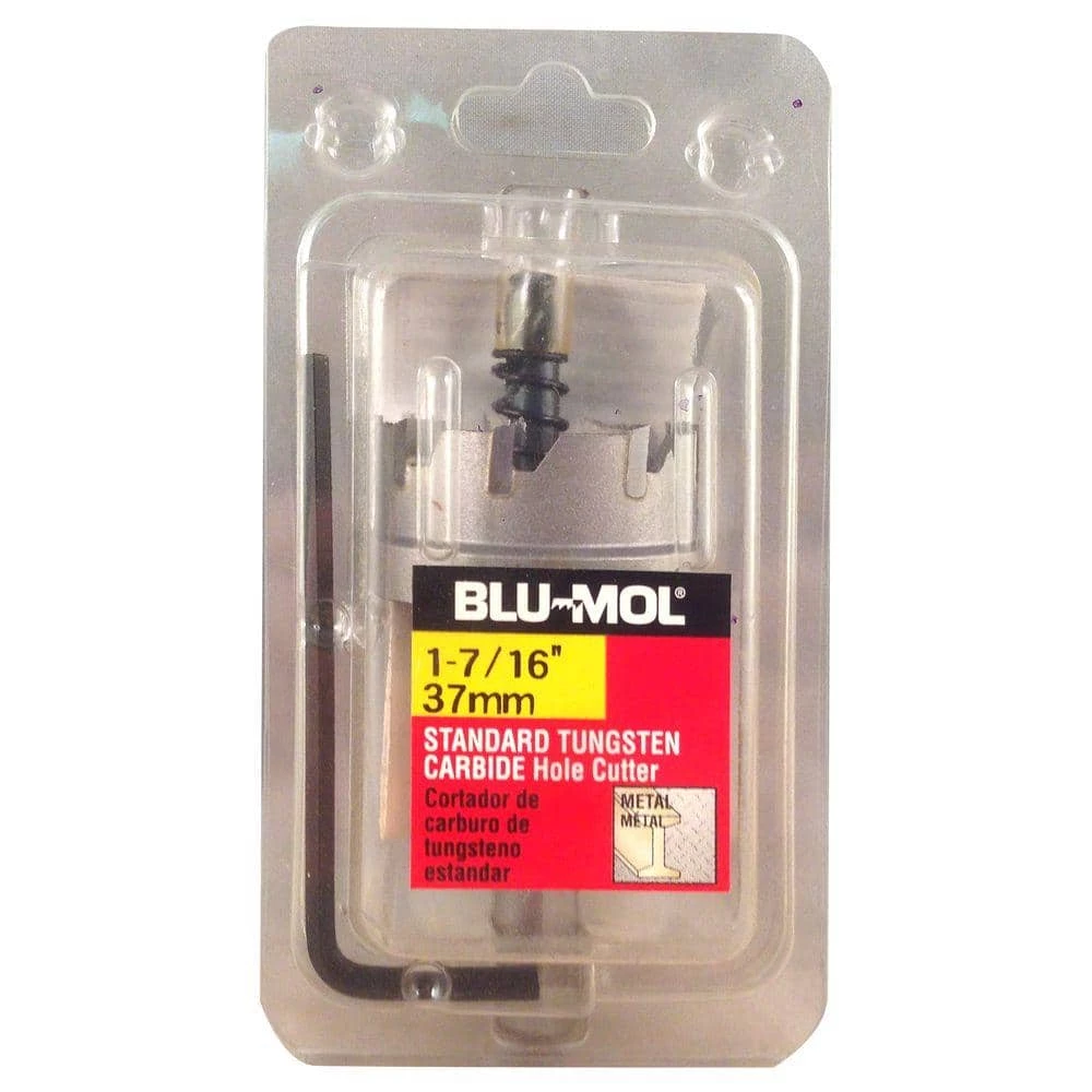 Disston 1-7/16 in. Standard Tungsten Carbide Hole Cutter by BLU-MOL 1 Disston 1-7/16 in. Standard Tungsten Carbide Hole Cutter by BLU-MOL