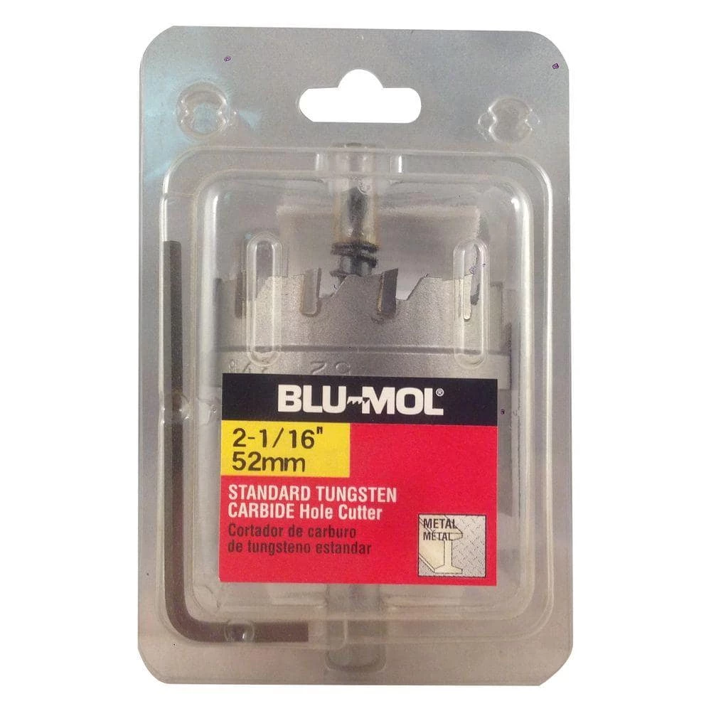 Disston 2-1/16 in. Standard Tungsten Carbide Hole Cutter by BLU-MOL 1 Disston 2-1/16 in. Standard Tungsten Carbide Hole Cutter by BLU-MOL