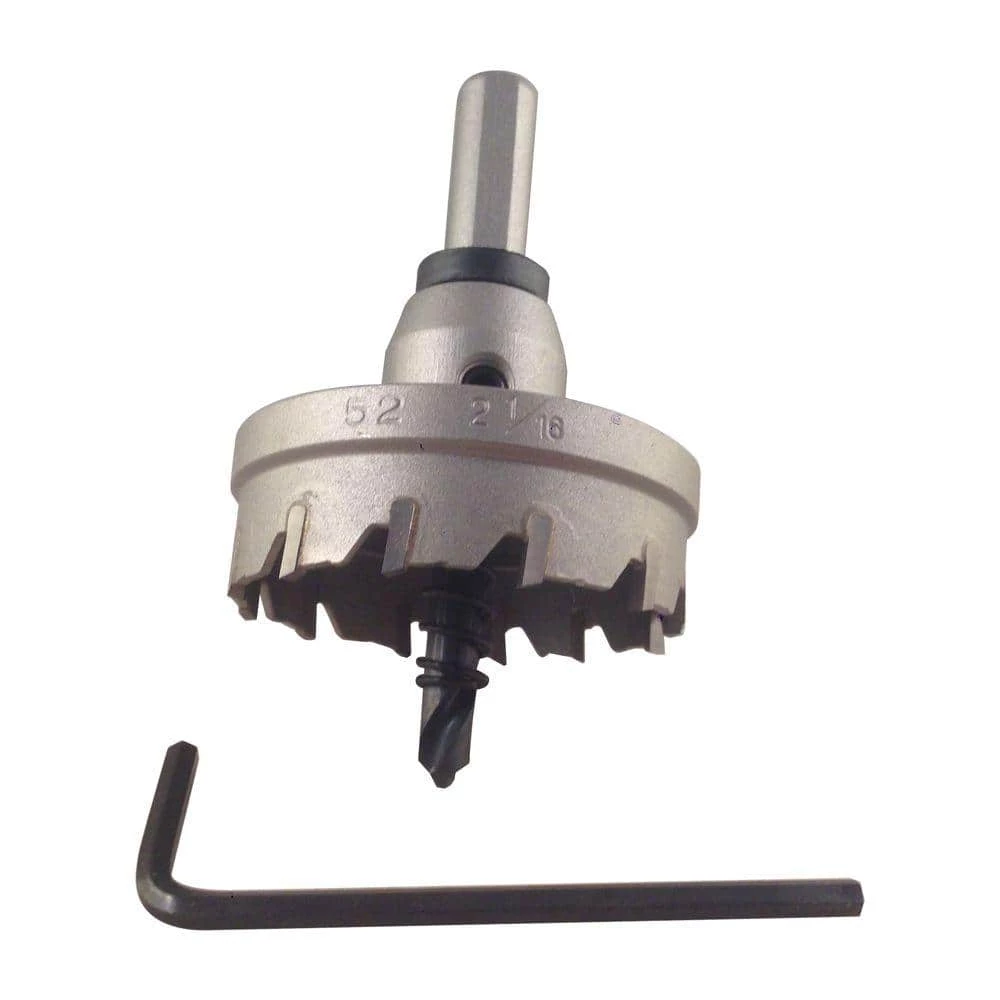 Disston 2-1/16 in. Standard Tungsten Carbide Hole Cutter by BLU-MOL 2 Disston 2-1/16 in. Standard Tungsten Carbide Hole Cutter by BLU-MOL - Image 2