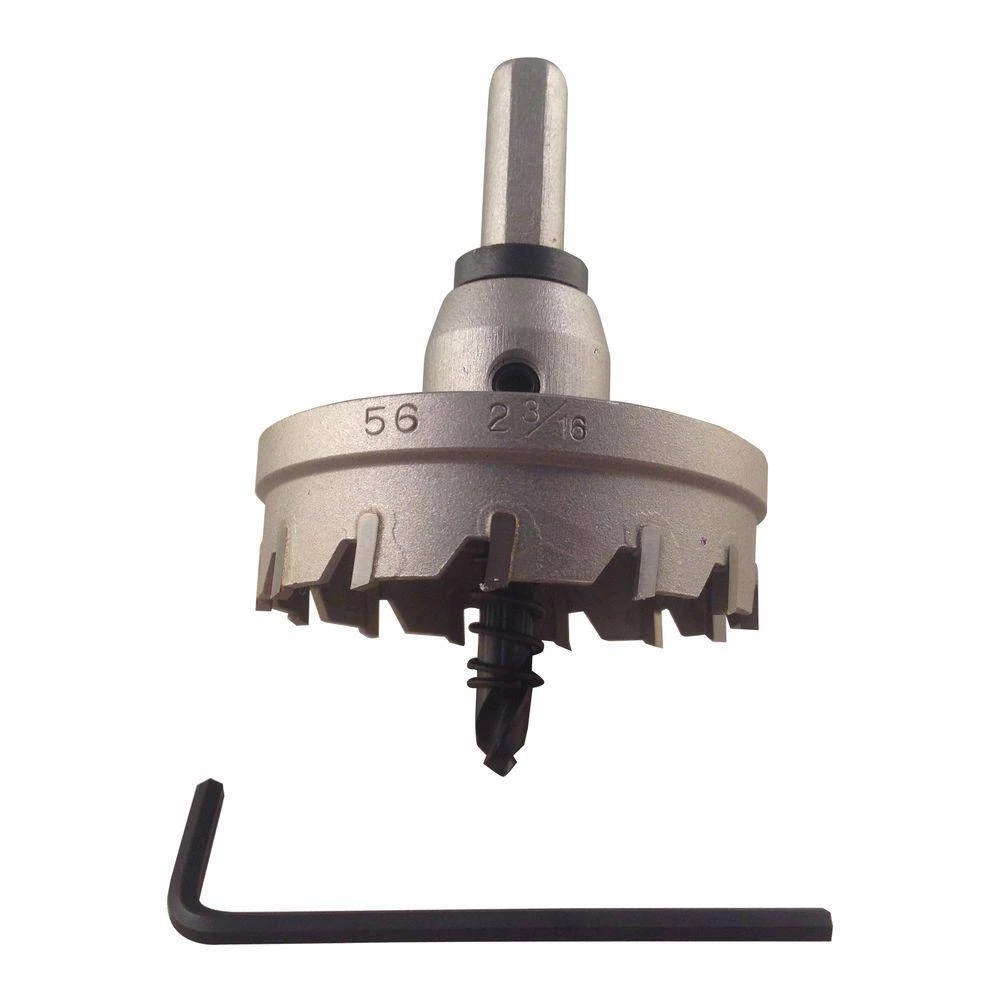 Disston 2-3/16 in. Standard Tungsten Carbide Hole Cutter by BLU-MOL 2 Disston 2-3/16 in. Standard Tungsten Carbide Hole Cutter by BLU-MOL - Image 2