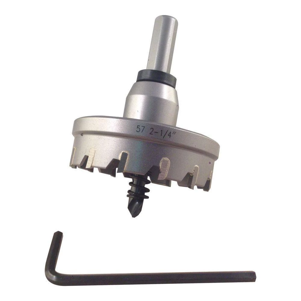 Disston 2-1/4 in. Standard Tungsten Carbide Hole Cutter by BLU-MOL 2 Disston 2-1/4 in. Standard Tungsten Carbide Hole Cutter by BLU-MOL - Image 2