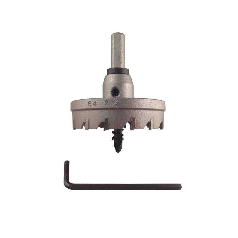 Disston 2-1/2 in. Standard Tungsten Carbide Hole Cutter by BLU-MOL 2 Disston 2-1/2 in. Standard Tungsten Carbide Hole Cutter by BLU-MOL - Image 2