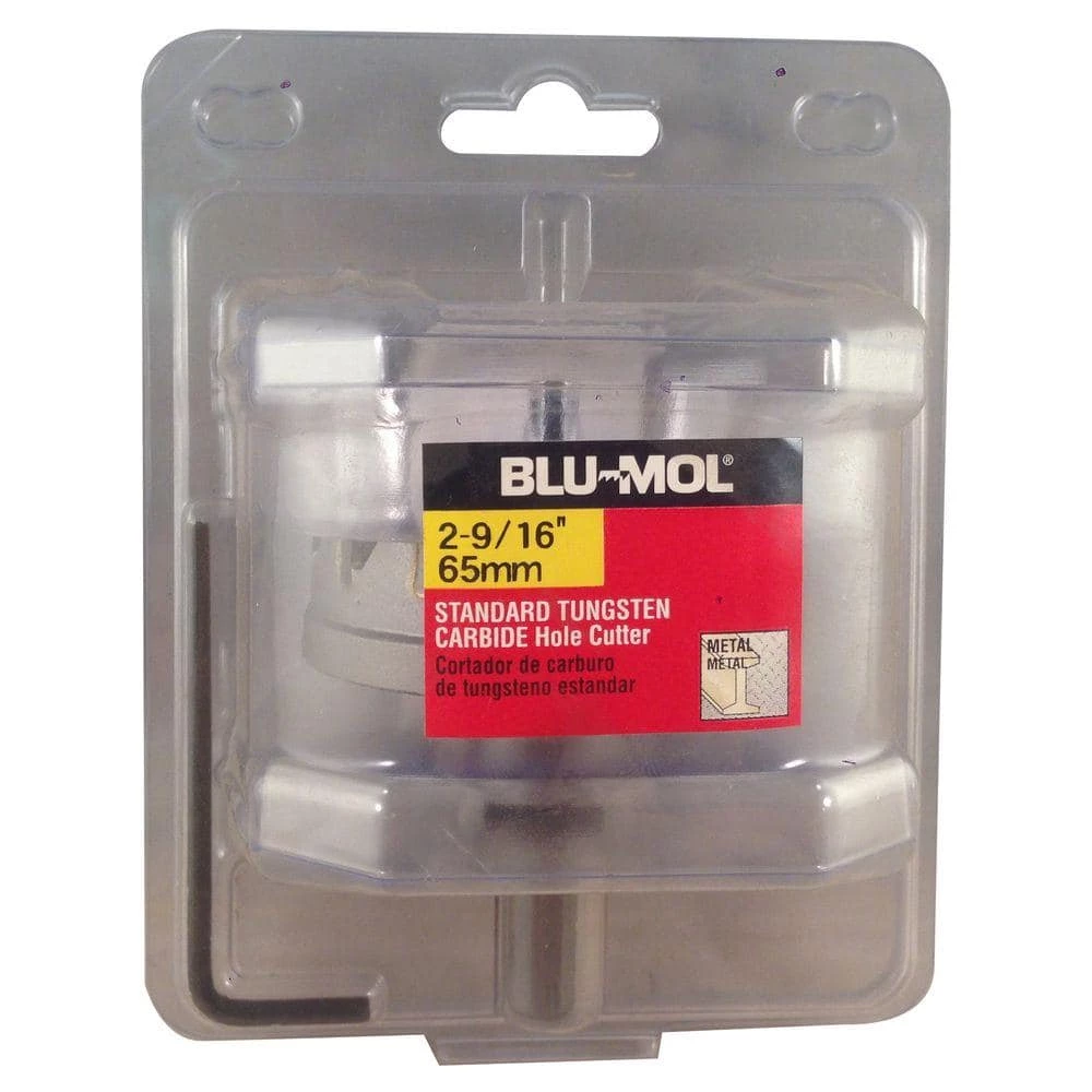 Disston 2-9/16 in. Standard Tungsten Carbide Hole Cutter by BLU-MOL 1 Disston 2-9/16 in. Standard Tungsten Carbide Hole Cutter by BLU-MOL