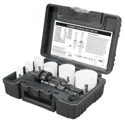 Disston Blu-Mol Plumber's Xtreme Bi-Metal Hole Saw Kit (9-Piece)