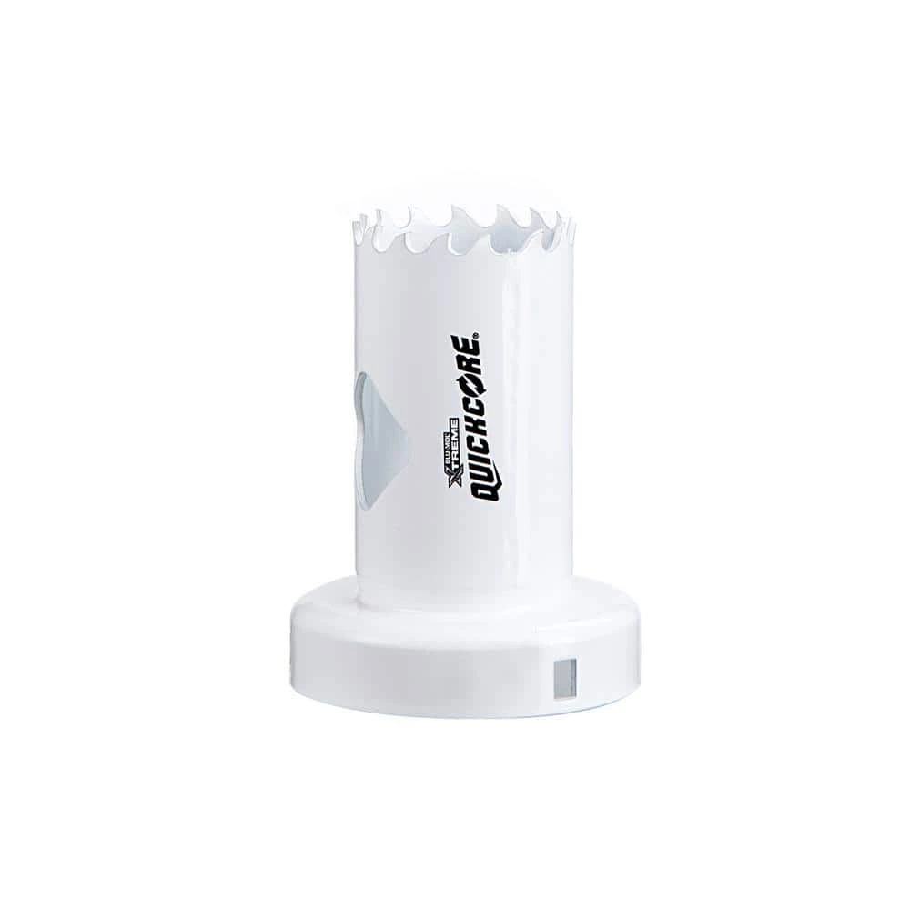 Disston Quickcore 1-1/4 in. Quick Change 1-7/8 in. D Hole Saw by BLU-MOL 1 Disston Quickcore 1-1/4 in. Quick Change 1-7/8 in. D Hole Saw by BLU-MOL