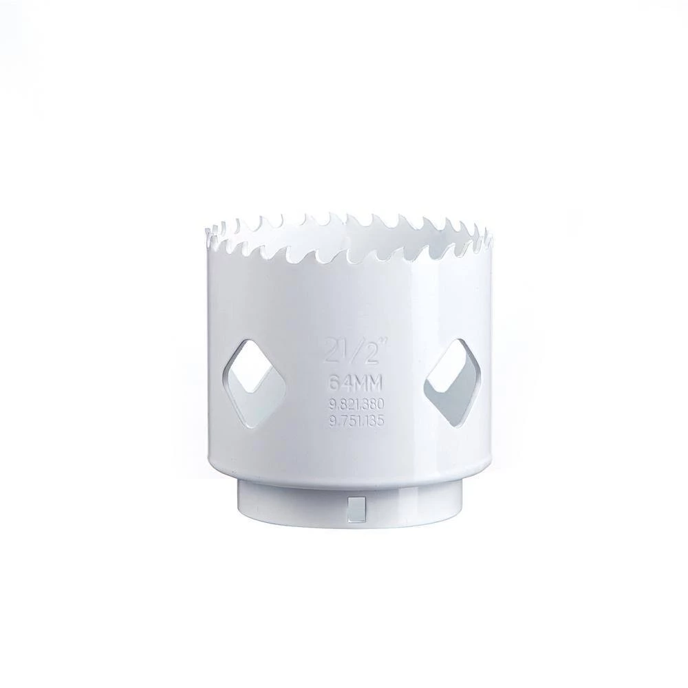 Disston Quickcore 2-1/2 in. Quick Change 1-7/8 in. D Hole Saw by BLU-MOL 4 Disston Quickcore 2-1/2 in. Quick Change 1-7/8 in. D Hole Saw by BLU-MOL - Image 4