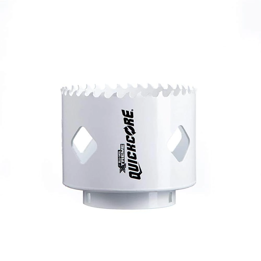Disston Quickcore 2-7/8 in. Quick Change 1-7/8 in. D Hole Saw by BLU-MOL 1 Disston Quickcore 2-7/8 in. Quick Change 1-7/8 in. D Hole Saw by BLU-MOL