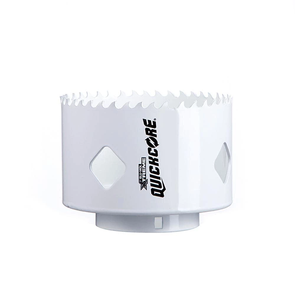 Disston Quickcore 3-1/4 in. Quick Change 1-7/8 in. D Hole Saw by BLU-MOL 1 Disston Quickcore 3-1/4 in. Quick Change 1-7/8 in. D Hole Saw by BLU-MOL