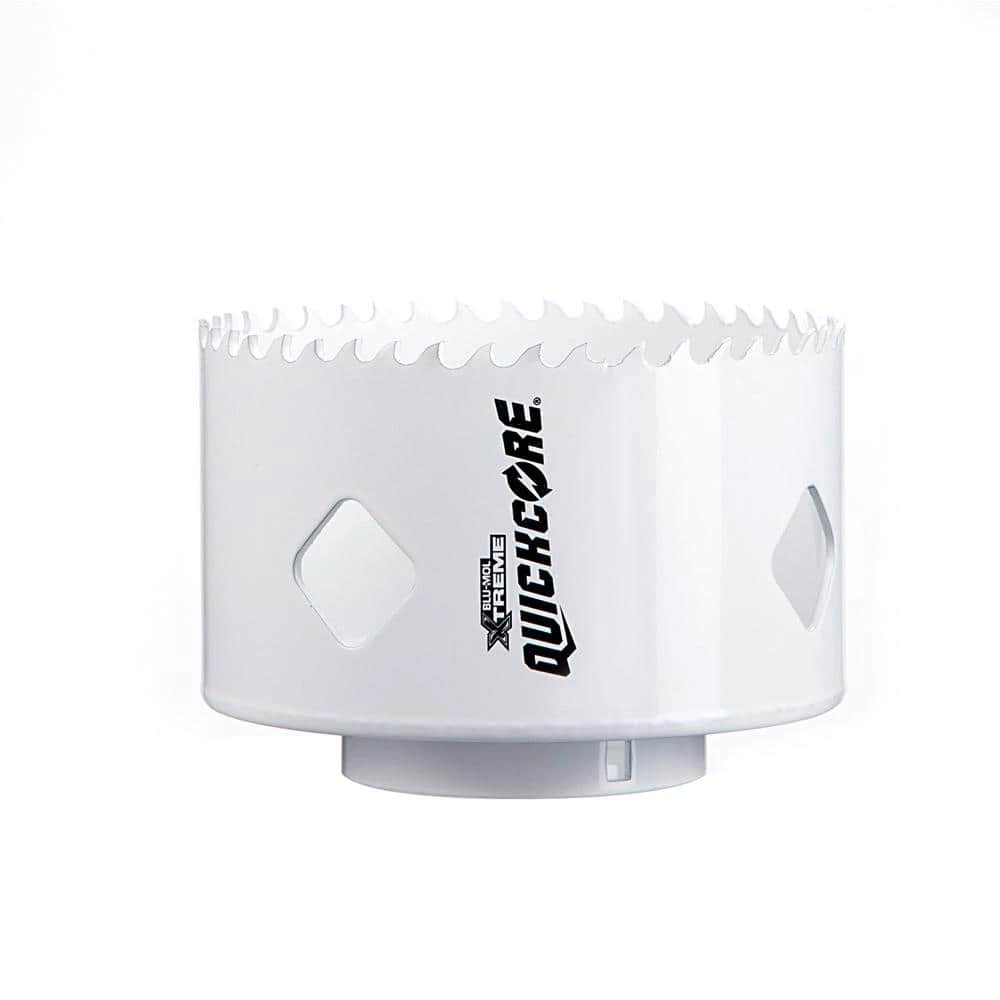 Disston Quickcore 3-1/2 in. Quick Change 1-7/8 in. D Hole Saw by BLU-MOL 1 Disston Quickcore 3-1/2 in. Quick Change 1-7/8 in. D Hole Saw by BLU-MOL