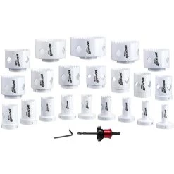 Disston QuickCore Contractor Hole Saw Kit (22-Piece) by BLU-MOL