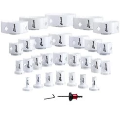 Disston QuickCore Full Assortment All Sizes Hole Saw Kit (29-Piece) by BLU-MOL
