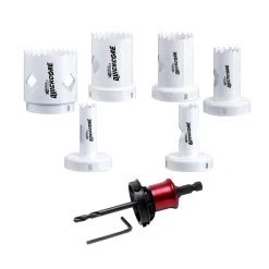 Disston QuickCore Plumber Hole Saw Kit (7-Piece) by BLU-MOL