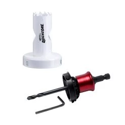 Disston QuickCore 1 in. Hole Saw with Arbor (2-Piece) by BLU-MOL