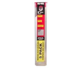 6 in. x 3/4 in. x 0.050 in. 6 Teeth per in. Plaster Cutting Bi-Metal Reciprocating Saw Blade (5-Pack) by BLU-MOL -Industrial Tools Sales blu mol reciprocating saw blades 6956 5t c3 1000
