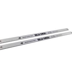 10 in. x 1/2 in. x 0.025 in. 18 Teeth per in. Bi-Metal Hack Saw Blade (10-Pack) by BLU-MOL