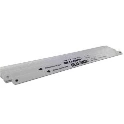 10 in. x 1/2 in. x 0.025 in. 24 Teeth per in. Bi-Metal Hack Saw Blade (10-Pack) by BLU-MOL