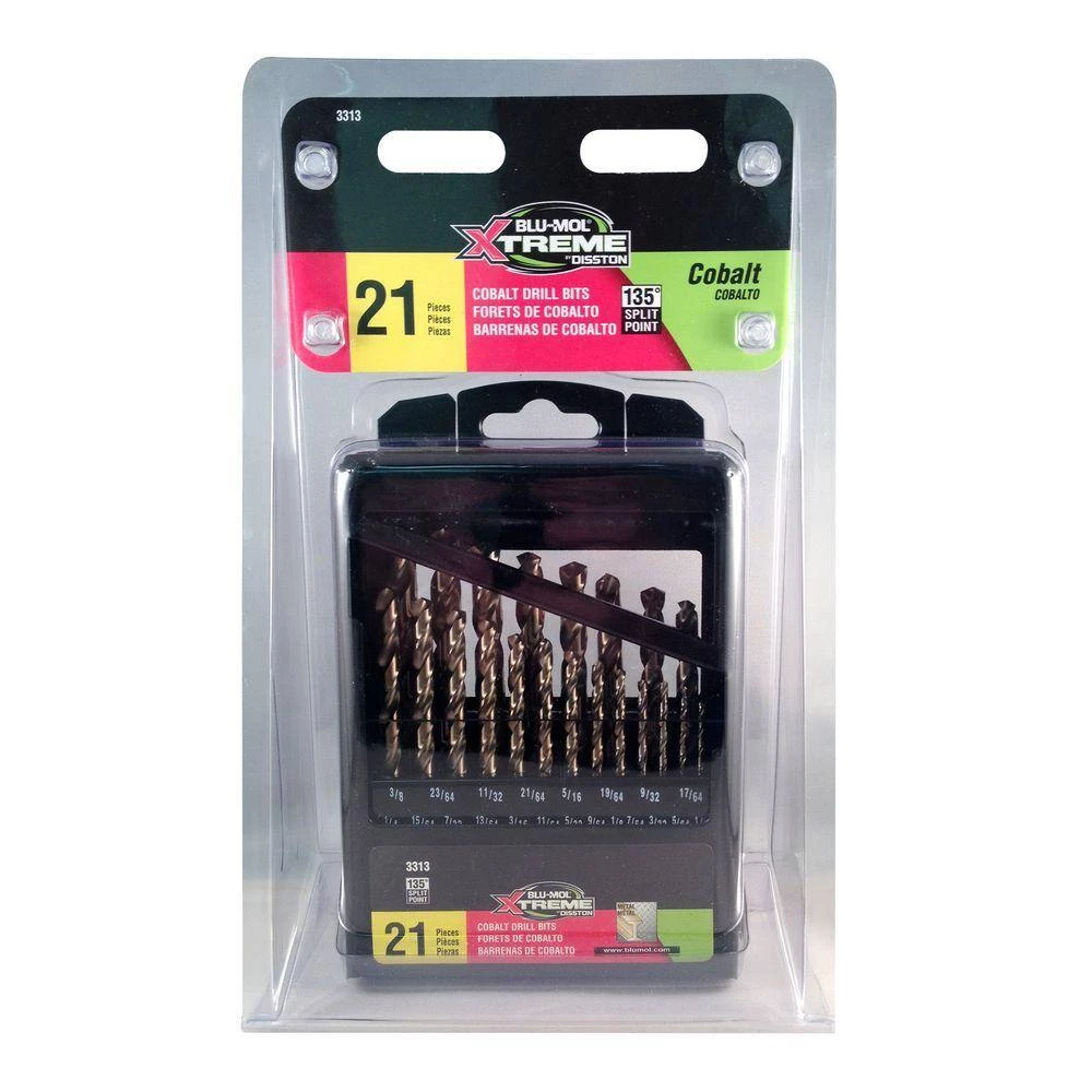 Xtreme Cobalt Drill Bit Set (21-Piece) by BLU-MOL 2 Xtreme Cobalt Drill Bit Set (21-Piece) by BLU-MOL - Image 2