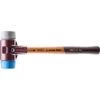 Simplex 40 22 oz. Mallet with Soft Blue Rubber and Grey Rubber Inserts, Non-Marring by Halder