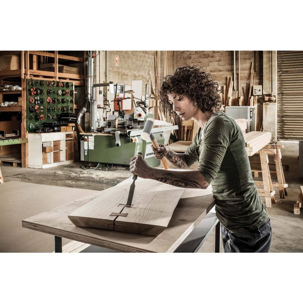 Supercraft 35 Dead Blow 1.23 lbs. Nylon Hammer with 13.19 in. Hickory Handle by Halder 7 Supercraft 35 Dead Blow 1.23 lbs. Nylon Hammer with 13.19 in. Hickory Handle by Halder - Image 7