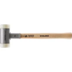 Supercraft 35 Dead Blow 1.23 lbs. Nylon Hammer with 13.19 in. Hickory Handle by Halder