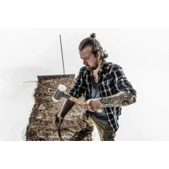 Supercraft 45 Dead Blow 1.83 lbs. Nylon Hammer with 14.17 in. Hickory Handle by Halder -Industrial Tools Sales halder mallets 3366 045 44 1000