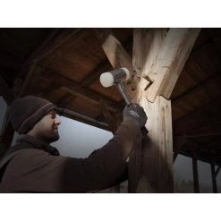 Supercraft 25 Dead Blow 0.85 lbs. Nylon Hammer with 10.63 Metal Handle Rubber Grip by Halder -Industrial Tools Sales halder mallets 3377 025 1f 1000