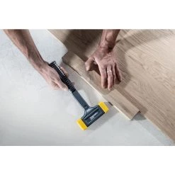 Secural Dead Blow 2.2 lbs. Polyurethane Hammer with 12.2 in. Steel Handle Rubber Grip by Halder -Industrial Tools Sales halder mallets 3380 045 66 1000