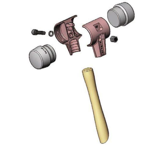 Simplex 0.72 lbs. Copper Replacement Face by Halder 2 Simplex 0.72 lbs. Copper Replacement Face by Halder - Image 2