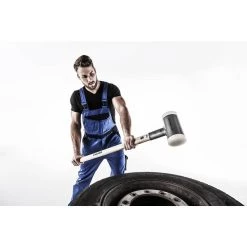 Supercraft Dead Blow 15.54 lbs. Nylon Sledgehammer with 39.37 in. Hickory Handle by Halder -Industrial Tools Sales halder sledge hammers 3366 107 1f 1000