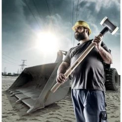 Supercraft Dead Blow 20.5 lbs. Nylon Sledgehammer with 39.37 in. Hickory Handle by Halder 9 Supercraft Dead Blow 20.5 lbs. Nylon Sledgehammer with 39.37 in. Hickory Handle by Halder -Industrial Tools Sales halder sledge hammers 3366 110 1f 1000