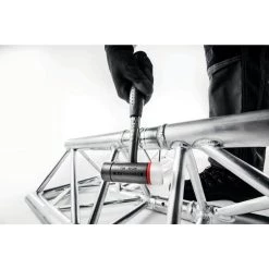 Ferroplex 1.32 lbs. 2-In-1 Stainless Steel Hammer with 11.42 in. Steel Handle Rubber Grip by Halder -Industrial Tools Sales halder specialty hammers 3677 030 1f 1000