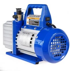 1/2 HP 5 CFM Rotary Air Vacuum Pump HVAC A/C Refrigerant by STARK USA -Industrial Tools Sales stark usa air compressor parts 71095 h 1f 1000