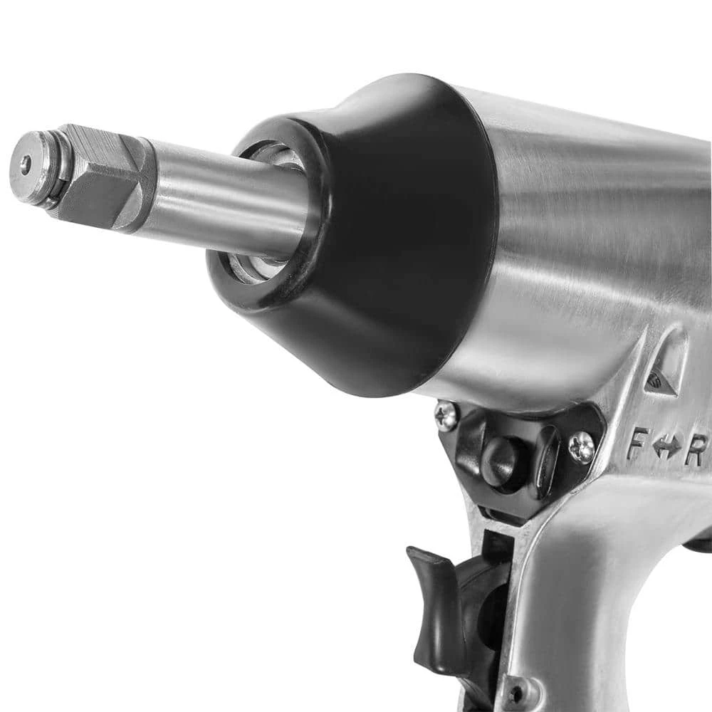 1/2 in. Drive Air Impact Wrench Gun Extended Anvil with 3 Socket Set by STARK USA 3 1/2 in. Drive Air Impact Wrench Gun Extended Anvil with 3 Socket Set by STARK USA - Image 3