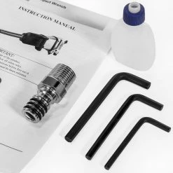 2,000 ft./lbs. 1 in. Heavy-Duty Long Shark Air Impact Wrench with 8 in. Extended Anvil by STARK USA -Industrial Tools Sales stark usa air impact wrenches 44402 76 1000