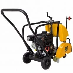 35 in. L x 17 in. W 5 HP Engine Walk Behind Floor 14 in. Concrete Saw Cement 163 CC Gasoline Cut Off Saw by STARK USA -Industrial Tools Sales stark usa concrete saws 61052 4f 1000