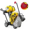 14 in. 5.5 HP 32.7 in. Concrete Cut-Off Walk Behind Saw Powered By Honda GX160 Engine by STARK USA