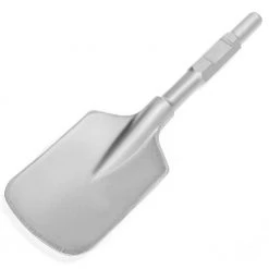 4.3 in. x 16 in. x 1-1/8 in. Hex Steel Asphalt Cutter Chisel Bit for Electric Demolition Jack Hammer by STARK USA