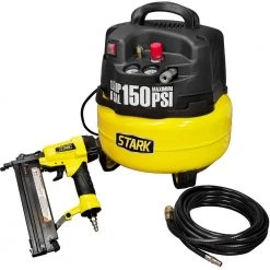 Default 27 6 Gal. 150 PSI Portable Electric Pancake Air Compressor by STARK USA