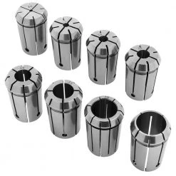 1/8 in. to 1 in. Quick Change Spring Collet Chuck End Mill Holder Kit (8-Piece) by STARK USA -Industrial Tools Sales stark usa rotary tool attachments 66018 h1 4f 1000