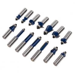 Tungsten Carbide Multi-Purpose Router Bit Set (80-Piece) by STARK USA 10 Tungsten Carbide Multi-Purpose Router Bit Set (80-Piece) by STARK USA -Industrial Tools Sales stark usa router bit sets 32205 h 44 1000