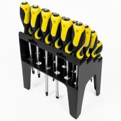 Multi-Purpose Screwdriver Set with Magnetic Tips and Rack Stand (26-Piece) by STARK USA -Industrial Tools Sales stark usa screwdriver sets 17515 h 1f 1000