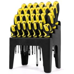 Multi-Purpose Screwdriver Set with Magnetic Tips and Rack Stand (26-Piece) by STARK USA