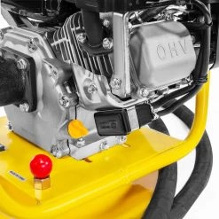 6.5 HP 196 cc Gas-Powered Lancin Motor 360-Degree Swivel Base Concrete Vibrator Unit with Flexible Poker by STARK USA -Industrial Tools Sales stark usa specialty power tools kit61062 h1 4f 1000